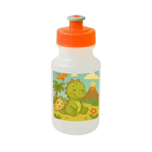 Garrafinha Squeeze Personalizada Dinossauro Baby - Imagem 4