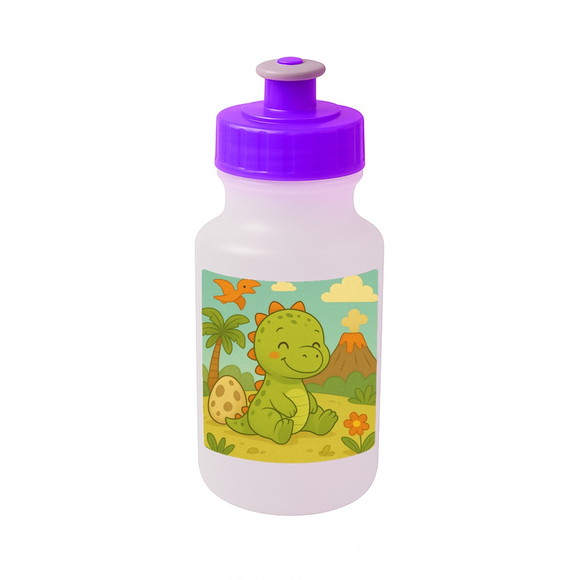Garrafinha Squeeze Personalizada Dinossauro Baby - Imagem 5