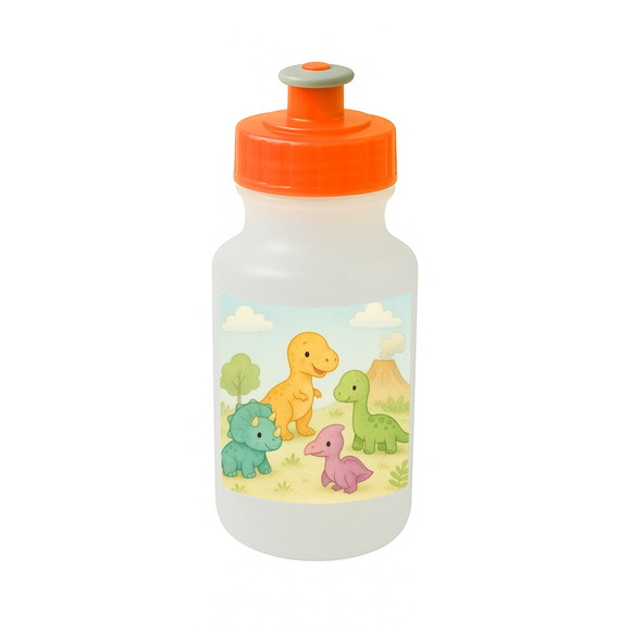 Garrafinha Squeeze Personalizada Dinossauros Baby - Imagem 4