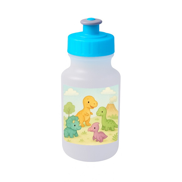 Garrafinha Squeeze Personalizada Dinossauros Baby - Imagem 2