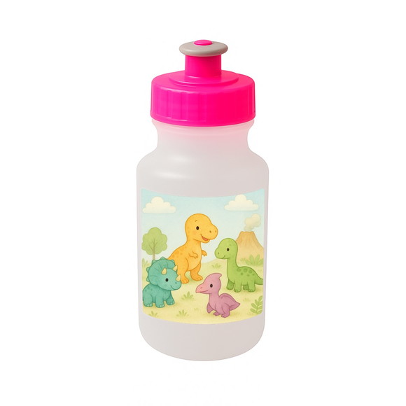 Garrafinha Squeeze Personalizada Dinossauros Baby - Imagem 3