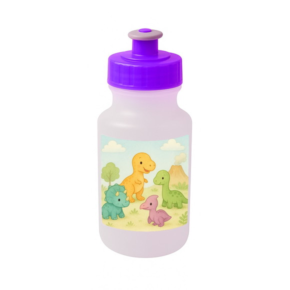 Garrafinha Squeeze Personalizada Dinossauros Baby - Imagem 5