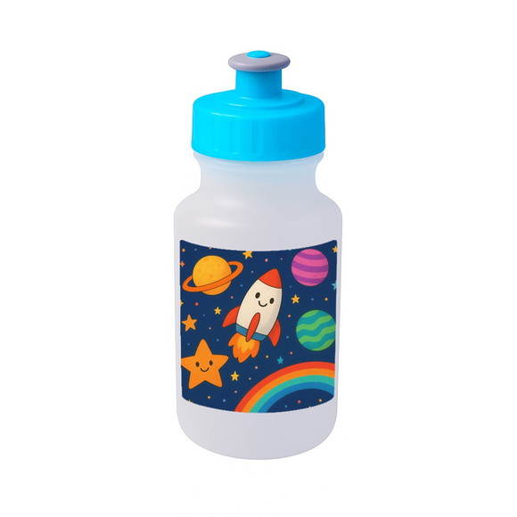 Garrafinha Squeeze Personalizada Espaço Colorido - Imagem 2