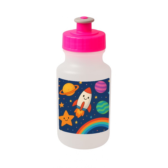 Garrafinha Squeeze Personalizada Espaço Colorido - Imagem 3