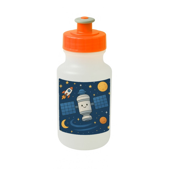 Garrafinha Squeeze Personalizada Estação Espacial - Imagem 4