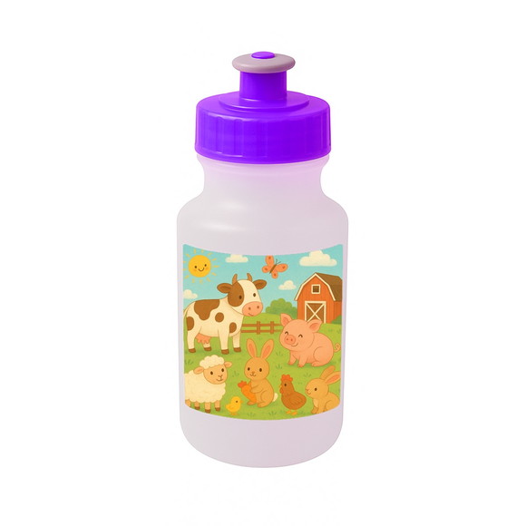 Garrafinha Squeeze Personalizada Fazendinha - Imagem 5