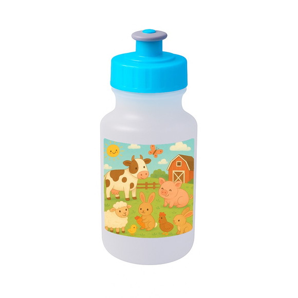 Garrafinha Squeeze Personalizada Fazendinha - Imagem 2
