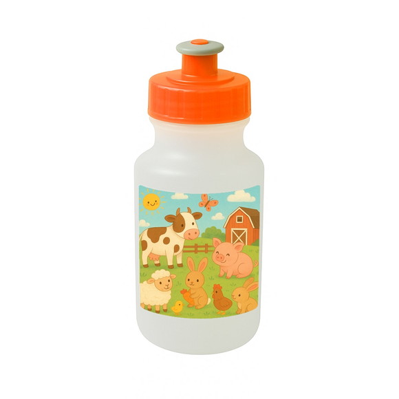 Garrafinha Squeeze Personalizada Fazendinha - Imagem 4