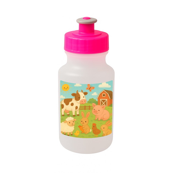 Garrafinha Squeeze Personalizada Fazendinha - Imagem 3