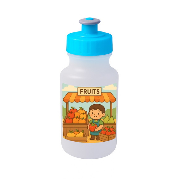 Garrafinha Squeeze Personalizada Feira de Frutas - Imagem 2