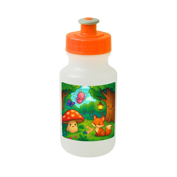 Garrafinha Squeeze Personalizada Floresta Encantada - Imagem 4