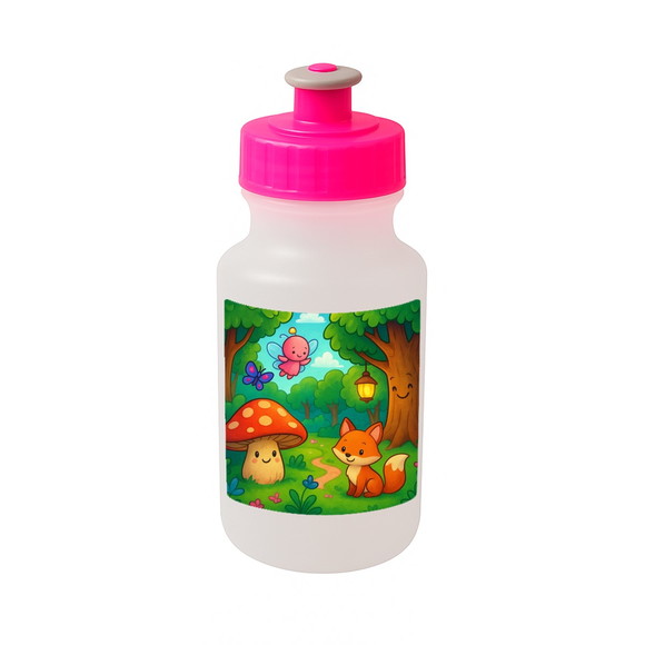 Garrafinha Squeeze Personalizada Floresta Encantada - Imagem 3