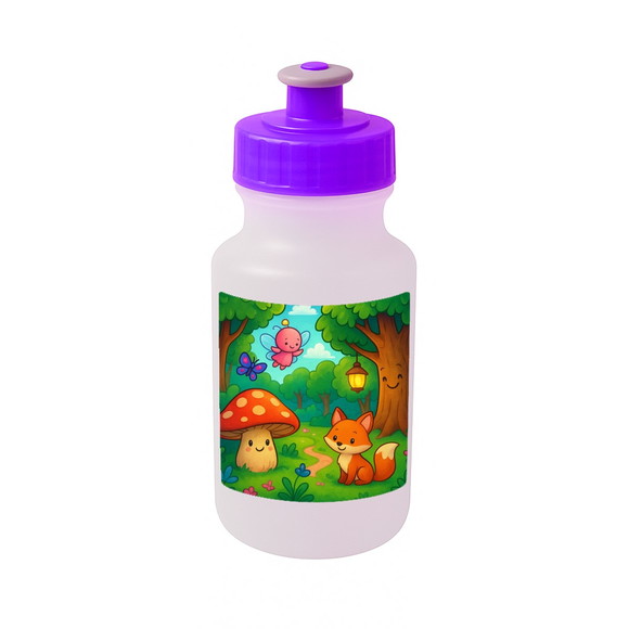 Garrafinha Squeeze Personalizada Floresta Encantada - Imagem 5