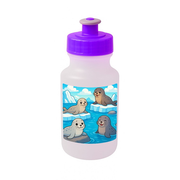 Garrafinha Squeeze Personalizada Focas - Imagem 5