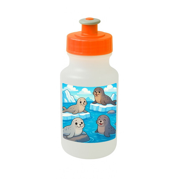 Garrafinha Squeeze Personalizada Focas - Imagem 4