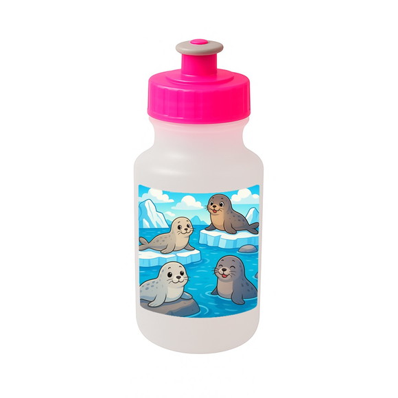 Garrafinha Squeeze Personalizada Focas - Imagem 3