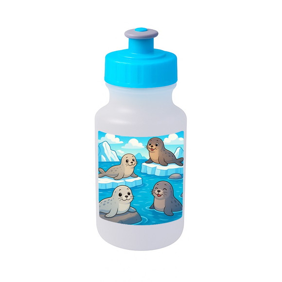 Garrafinha Squeeze Personalizada Focas - Imagem 2