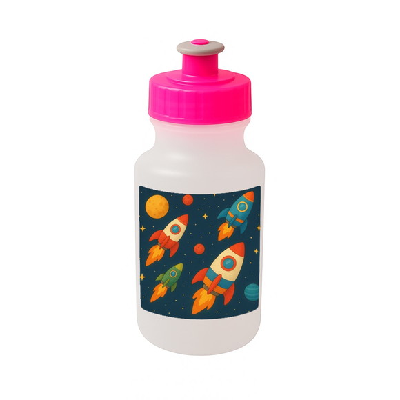 Garrafinha Squeeze Personalizada Foguetes - Imagem 3