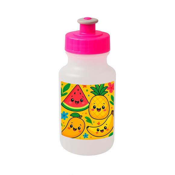 Garrafinha Squeeze Personalizada Frutas Tropicais - Imagem 3
