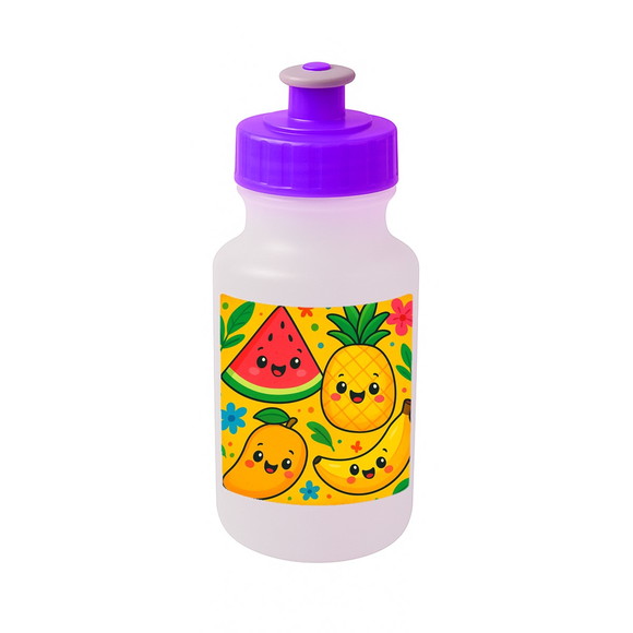 Garrafinha Squeeze Personalizada Frutas Tropicais - Imagem 5