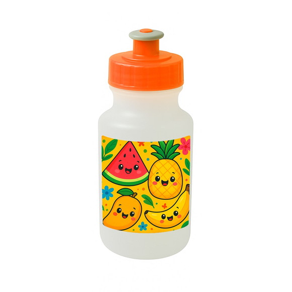 Garrafinha Squeeze Personalizada Frutas Tropicais - Imagem 4