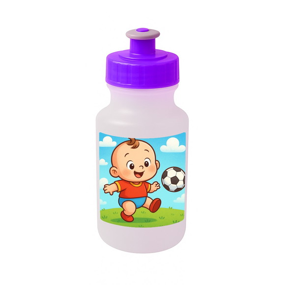 Garrafinha Squeeze Personalizada Futebol Baby - Imagem 5