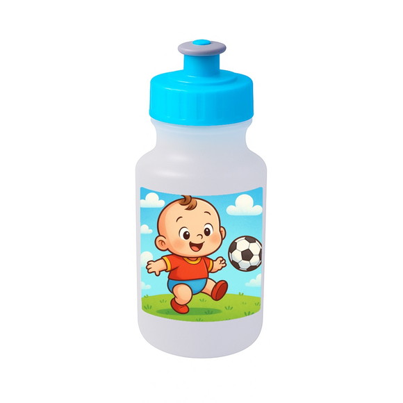 Garrafinha Squeeze Personalizada Futebol Baby - Imagem 2
