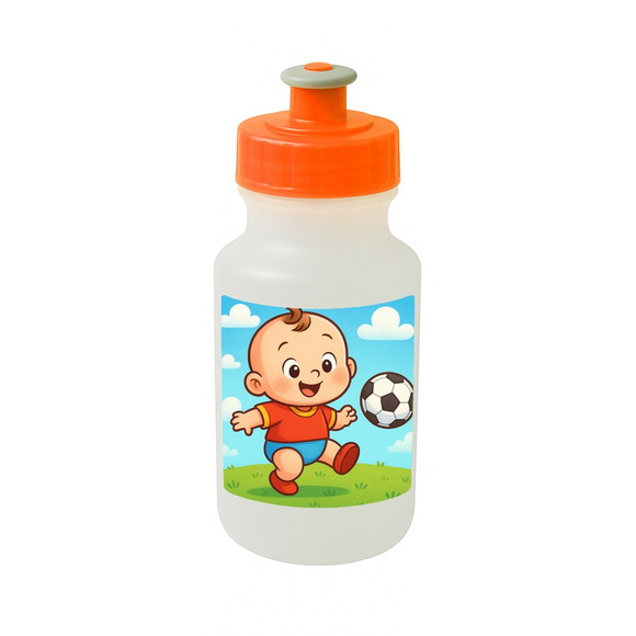 Garrafinha Squeeze Personalizada Futebol Baby - Imagem 4