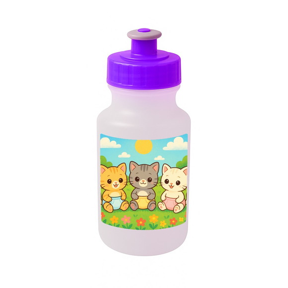Garrafinha Squeeze Personalizada Gatinhos Baby - Imagem 5