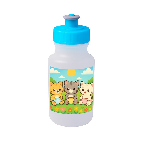 Garrafinha Squeeze Personalizada Gatinhos Baby - Imagem 2