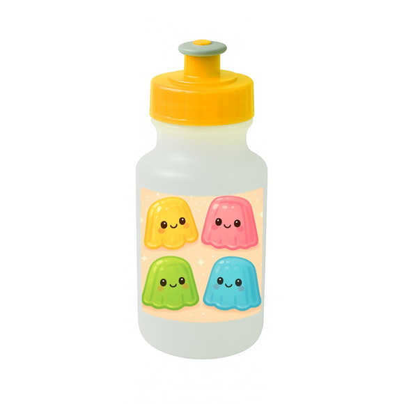 Garrafinha Squeeze Personalizada Gelatinas