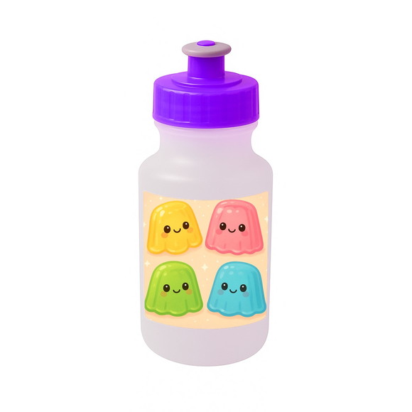 Garrafinha Squeeze Personalizada Gelatinas - Imagem 5