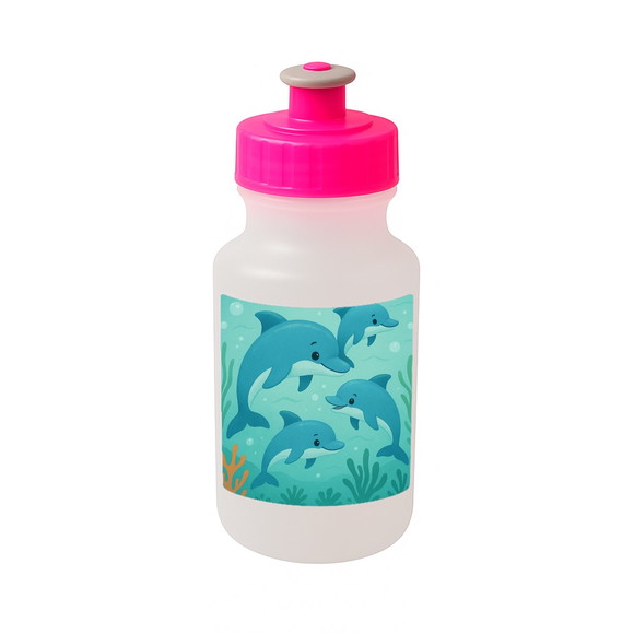 Garrafinha Squeeze Personalizada Golfinhos - Imagem 3