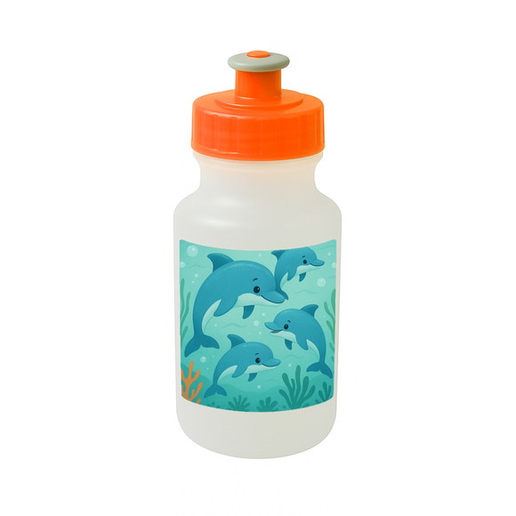 Garrafinha Squeeze Personalizada Golfinhos - Imagem 4