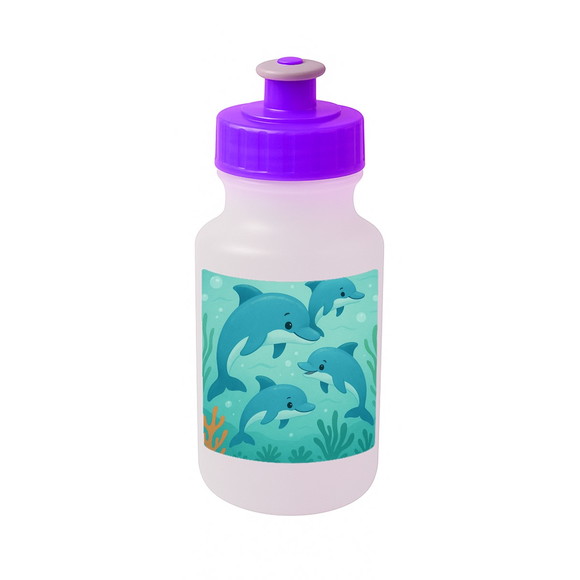 Garrafinha Squeeze Personalizada Golfinhos - Imagem 5