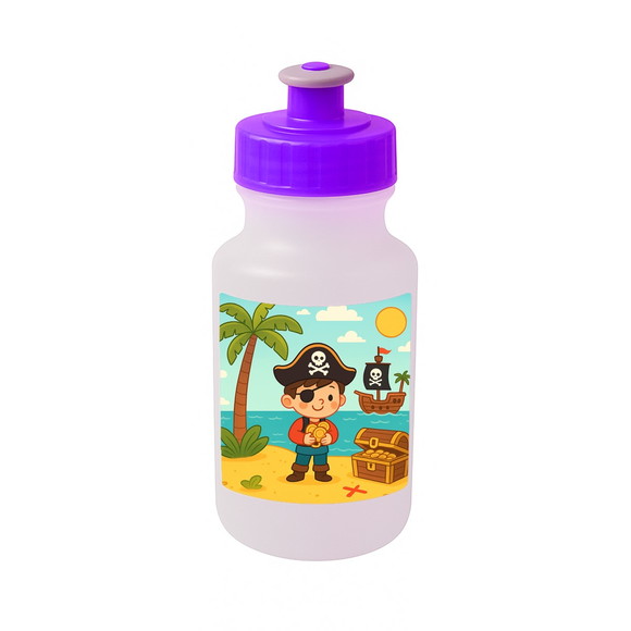 Garrafinha Squeeze Personalizada Ilha Pirata - Imagem 5