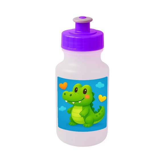 Garrafinha Squeeze Personalizada Jacaré Baby - Imagem 5