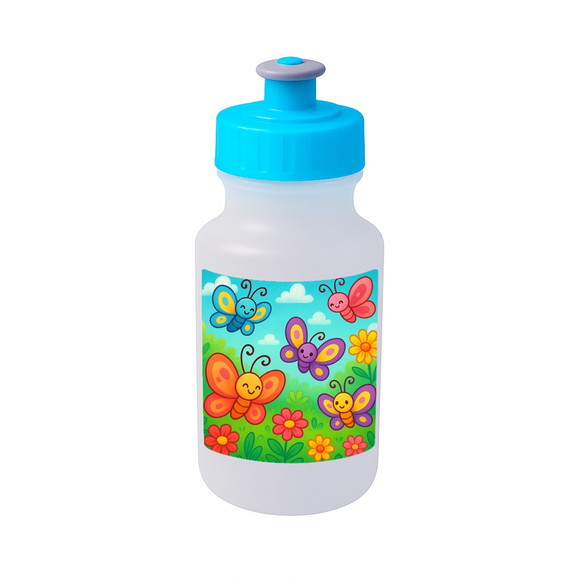Garrafinha Squeeze Personalizada Jardim das Borboletas - Imagem 2