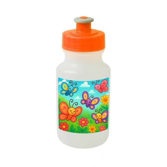 Garrafinha Squeeze Personalizada Jardim das Borboletas - Imagem 4