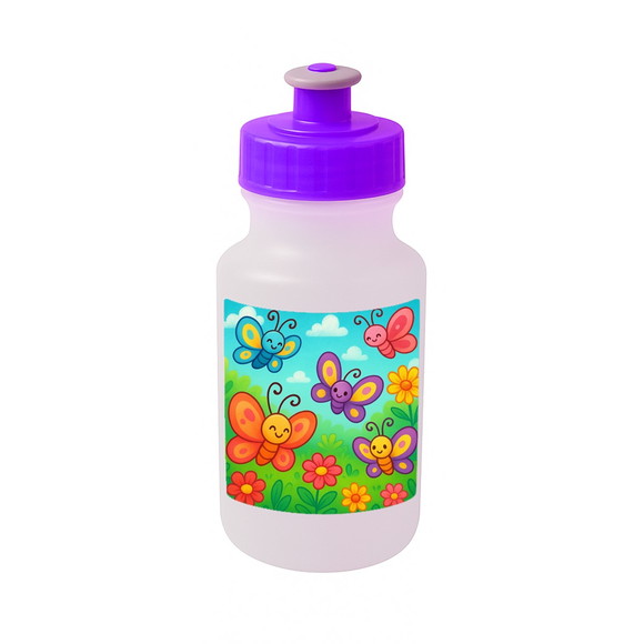 Garrafinha Squeeze Personalizada Jardim das Borboletas - Imagem 5