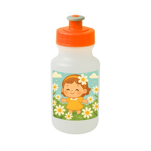 Garrafinha Squeeze Personalizada Jardim das Margaridas - Imagem 4