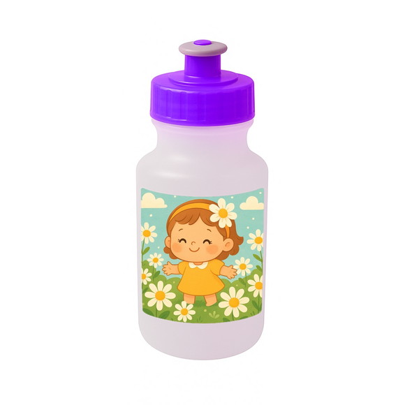 Garrafinha Squeeze Personalizada Jardim das Margaridas - Imagem 5