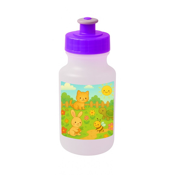 Garrafinha Squeeze Personalizada Jardim dos Bichinhos - Imagem 5