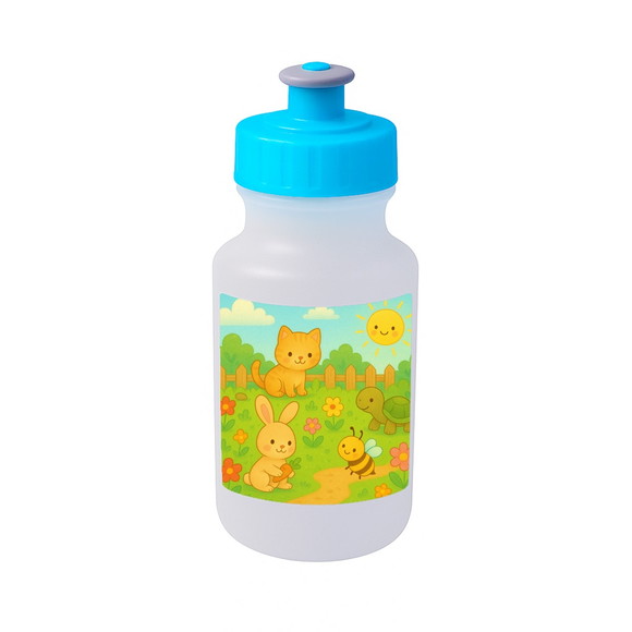 Garrafinha Squeeze Personalizada Jardim dos Bichinhos - Imagem 2