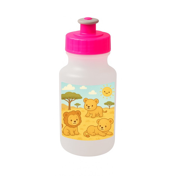 Garrafinha Squeeze Personalizada Leãozinhos - Imagem 3