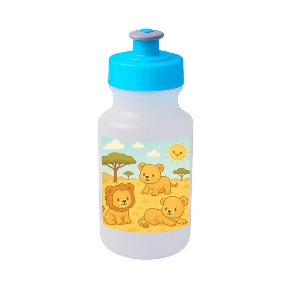 Garrafinha Squeeze Personalizada Leãozinhos - Imagem 2