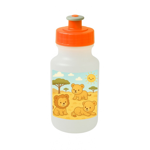Garrafinha Squeeze Personalizada Leãozinhos - Imagem 4