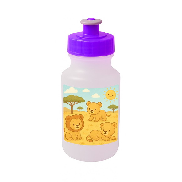 Garrafinha Squeeze Personalizada Leãozinhos - Imagem 5
