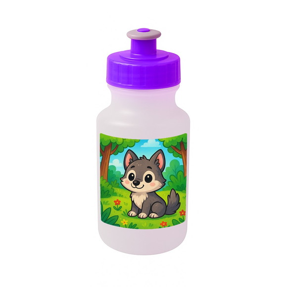 Garrafinha Squeeze Personalizada Lobinho - Imagem 5