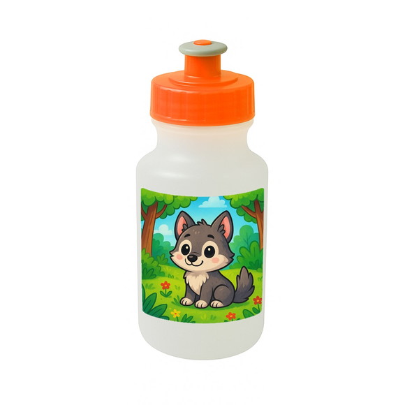 Garrafinha Squeeze Personalizada Lobinho - Imagem 4